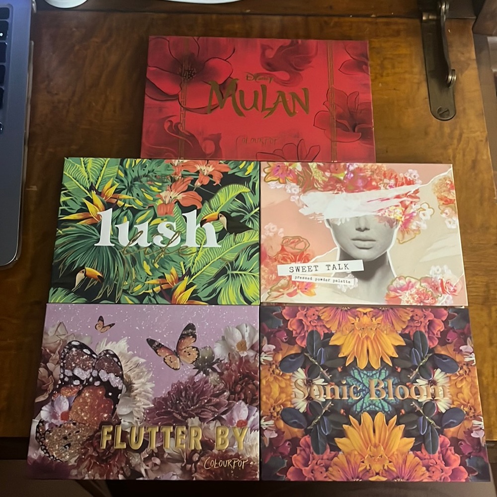 Colourpop Eyeshadow Palette Bundle